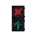 200mm LED Traffic Signal Light with Red Cross and Green Arrow 